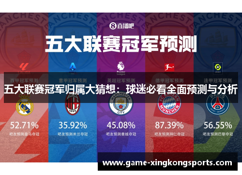 五大联赛冠军归属大猜想：球迷必看全面预测与分析
